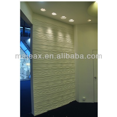 furnishing plaster gypsum wave wall decoration